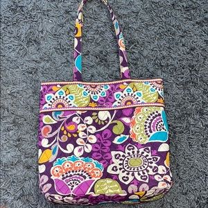 Vera Bradley Tote in Plum Crazy